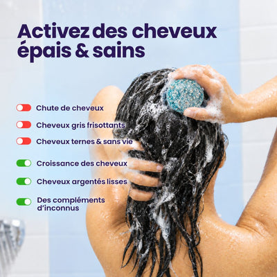 Ensemble shampoing et après-shampoing Solides à la Myrtille