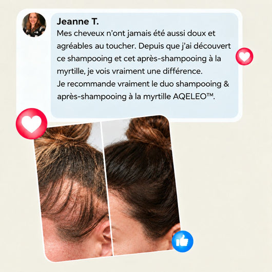 Ensemble shampoing et après-shampoing Solides à la Myrtille