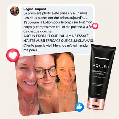 Lotion corporelle au rétinol